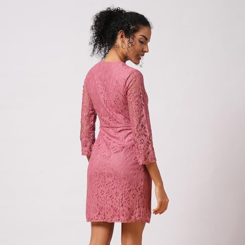 Globus Women Dress (GS570717_Pink_S)