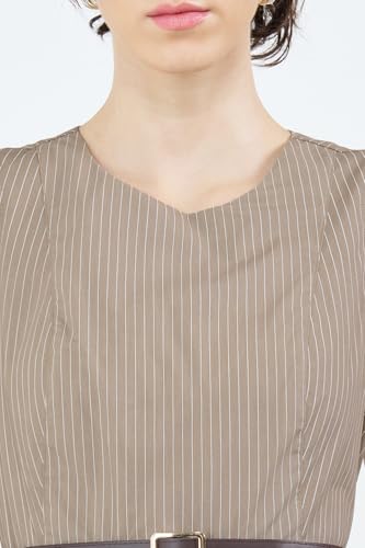 Annabelle by Pantaloons Womens Dress_SS26WWANDNJ00096G83A170_Dark Beige_2XL