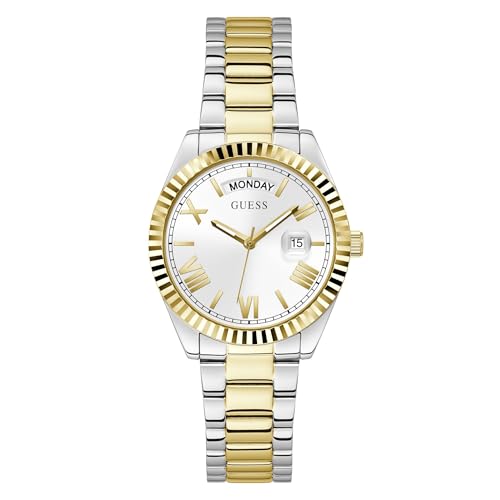 GUESS Analog White Dial Women's Watch-GW0308L6