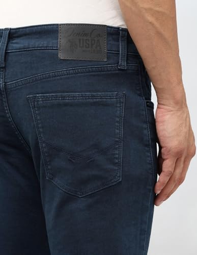 U.S. Polo Assn. Denim Co. Men's Regallo Skinny Fit Blue Jeans (UDJEN1959_Blue_32)