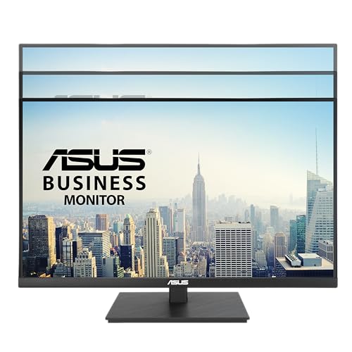 ASUS 27” 4K Business Monitor (VA27UQSB) - UHD (3840 x 2160), IPS, Frameless, HDR10, DisplayPort, Dual HDMI, Speakers, Eye Care, Ergonomic, pivot, swivel, height adjustable, DisplayWidget, 3yr warranty