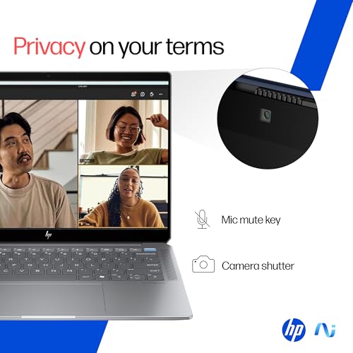 HP OmniBook Ultra, AMD Ryzen AI 9 HX 375 Next Gen AI Laptop, (32GB LPDDR5X,1TB SSD), 2.2K, Anti-Glare,14''/35.6cm,Win11, M365, Copilot+,Office24, Silver,1.57kg, 5MP Camera w/Privacy Shutter, fd0009AU