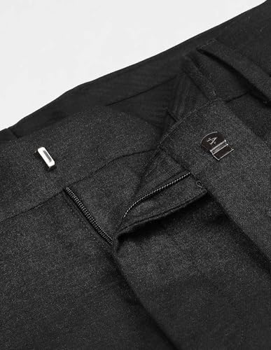 Arrow Men's Heathered Dobby Trousers (ARAKTR2130_Grey_30)