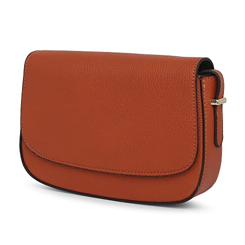 Accessorize London Women's Faux Leather Orange
