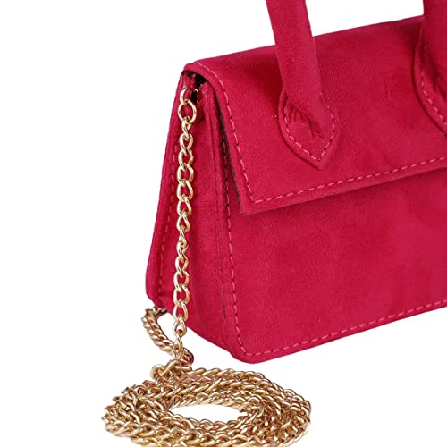 ACCESSHER Mini Satchel Sling Bag For Women