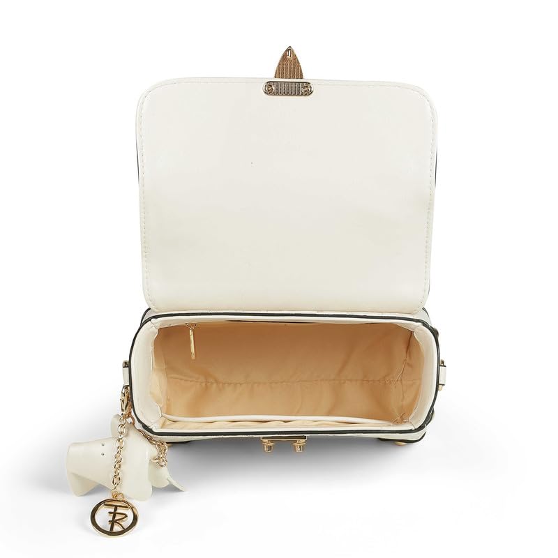 tresmode CADIZ Beige Women Vegan Leather Sling Bag