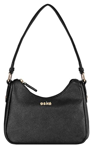 eske Audrey Vegan Leather Textured Shoulder Bag for Women