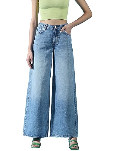ONLY Women's Regular Jeans (15267017-Medium Blue Denim_Medium 31)
