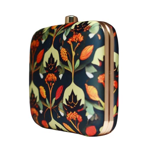 Artklim Floral Printed Clutch