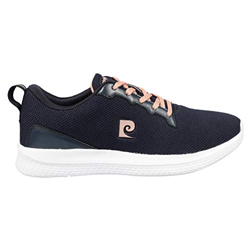 Pierre Cardin Women's Elle Un Navy-Peach Running Shoes-7 UK (40 EU) (Energia PC0300)