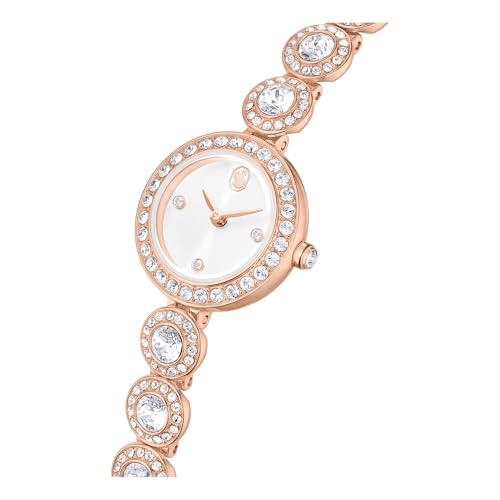 Swarovski UNA Angelic Watch, Crystal Bracelet, Rose Gold Tone, Rose Gold-Tone Finish