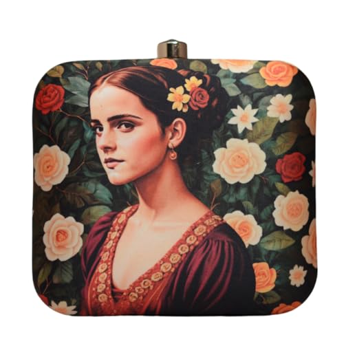 Artklim Emma Watson Printed Clutch