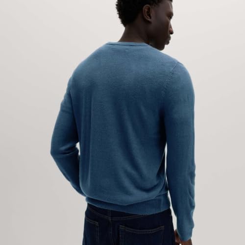 Marks & Spencer Cashmilon™ V-Neck Long Sleeves Sweater Blue