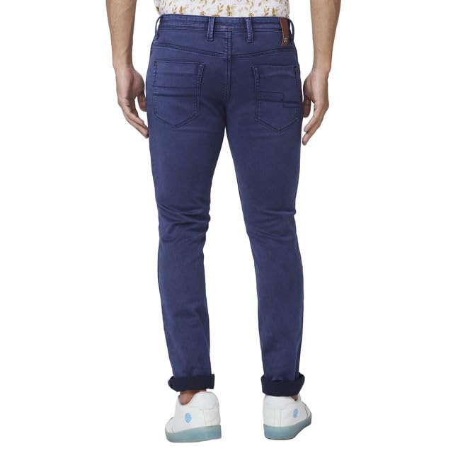 Raymond Slim Fit Blue Jeans for Men