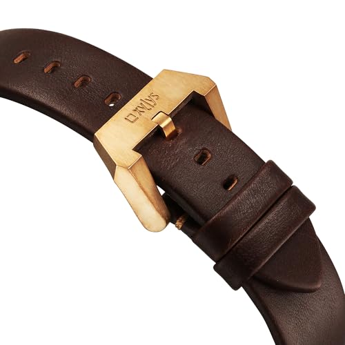 Xylys Patina Quartz Analog Brown Dial Brown Leather Strap Watch for Men