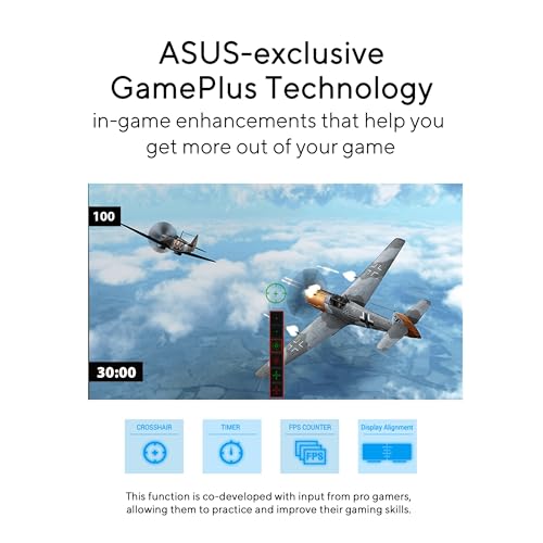 ASUS 22" Eye Care Monitor (VP229QF) - 100Hz, IPS, Full HD, 99% sRGB, Frameless, Adaptive Sync, DisplayPort, HDMI, Low Blue Light, Flicker Free, Wall Mount