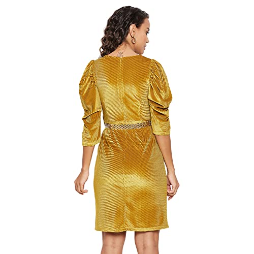 Madame Women Mustard Dress