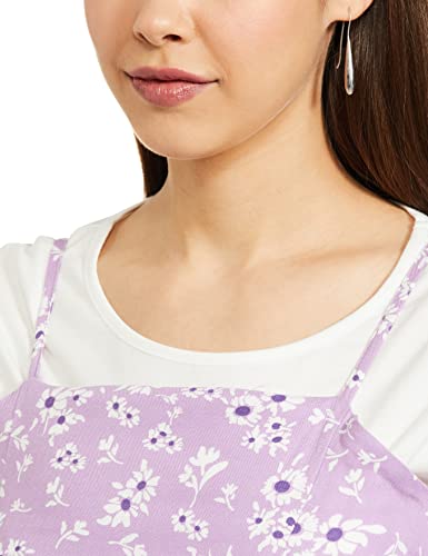 max Women Printed Strappy Playsuit Set (SU23PLAY06LILAC)_L