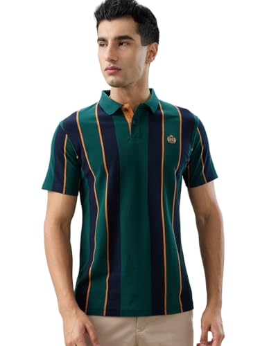 Raymond Green Stripe Pattern Men T-Shirt