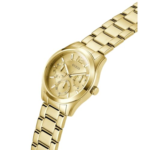 GUESS Analog Gold Dial Women's Watch-GW0760L2