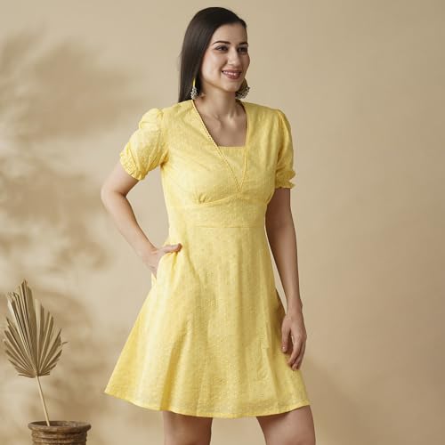 Globus Women Top (GS565719_Yellow_M)