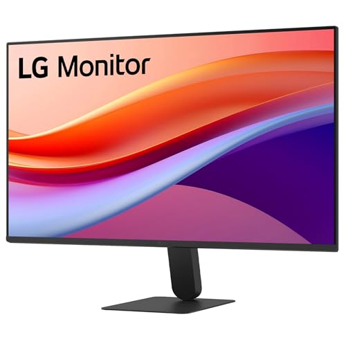 LG 27U411A-BD 68.5 cm (27 Inch) FHD (1920x1080) IPS Monitor, 1ms(MBR), 120Hz, Anti-Glare, sRGB 99%(Typ.), HDR10, 3-Side Virtually Borderless, Reader Mode, Flicker Safe, VGA, HDMI, Slim Stand, Black