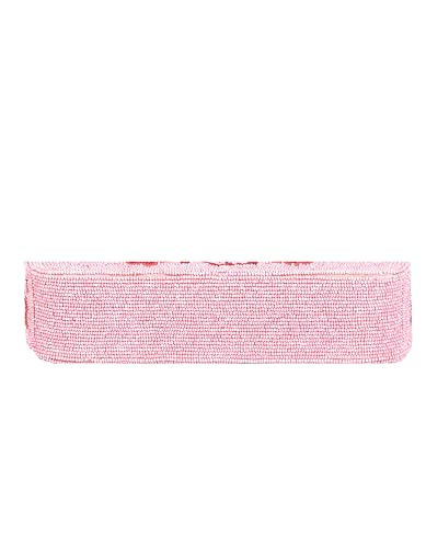 SWISNI Women's Western Beaded Bag – Trendy Handcrafted Clutch with Beaded Embellishments, Ideal for Parties, Cocktails & Evening Outfits