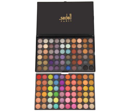 Make up For Life Professional 120 Colors Waterproof Eyeshadow Palette Natural Nude and Neon Combination Eye shadow Palette-03