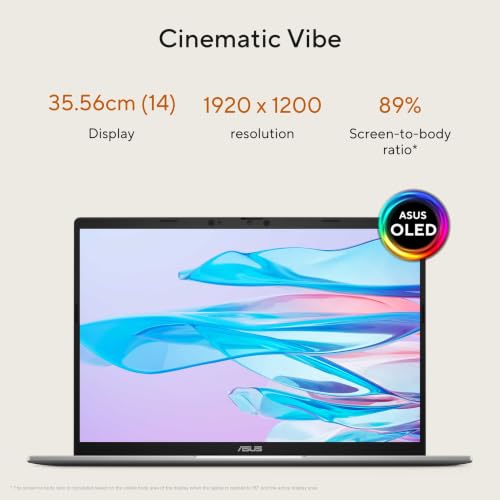 ASUS Vivobook S14 (2026), Smartchoice,AMD Ryzen AI 7 445,AMD Radeon iGPU,16GB RAM,512GB SSD,FHD+ OLED,14"(35.5 cm),Windows 11,M365 Basic(1Y),Office 2024,Cool Silver,1.4 Kg,M3407GA-SF075WS,AI Laptop