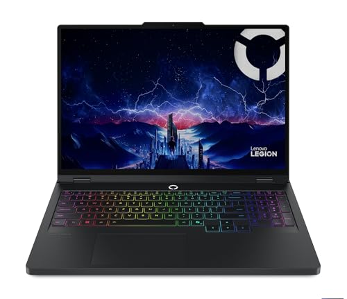 Lenovo Legion Pro 5 2025, Intel Core Ultra 7 255HX, RTX 5060-8GB, 32GB RAM, 1TB SSD, WQXGA OLED, 16"/40.6cm, 165Hz, Windows 11, Office 2024+AI Now, Black, 2.4Kg, 83F3007CIN, AI Powered Gaming Laptop