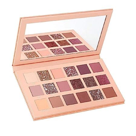 FAIRY FIRST Nude and Rose Gold Eyeshadow Palette Combo, Shimmery Finish