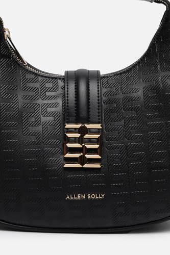 Allen Solly Womens textured black HANDBAG