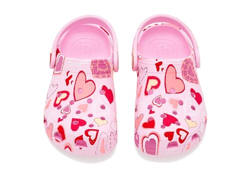 Crocs Classic Vday Kids Clog (Color-Pink | Size-8)