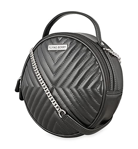 FLYING BERRY women's sling bag (BLACK)