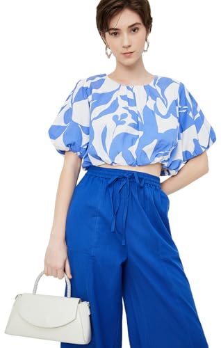 Max Women's Regular Fit Top (TOP52010_Blue