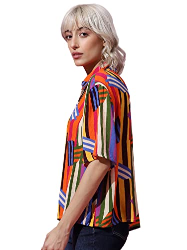 ONLY Over-Sized Fit Shirt (15317886_Scarlet Ibis_42)