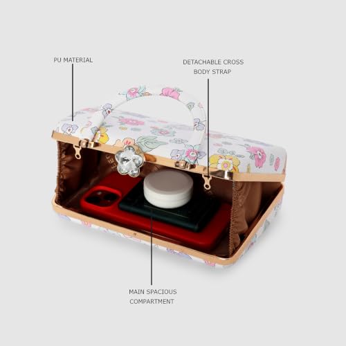 ESBEDA Multi Color Vasto Clutch For Womens | ESBEDA Clutches, Printed Clutches For Women's,
