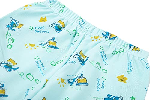 Dowin Cotton Solid Pajama for Baby Girl & Baby Boy Bottom Soft Regular Fit |Multicolour Printed (Rib, 3XL) Pack of -6