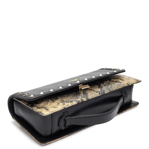 Da Milano Leather Sling Bag for Women - Black (LSB-02589)