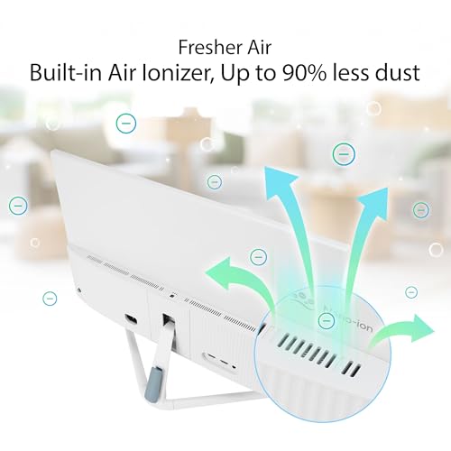 ASUS 27 inch 1080p Eye Care Monitor (VU279HFI-W) - Full HD, IPS, 100Hz, SmoothMotion, Adaptive Sync, Nano ion, Eye Care Plus, Blue Light Filter, Flicker-Free, Assembly
