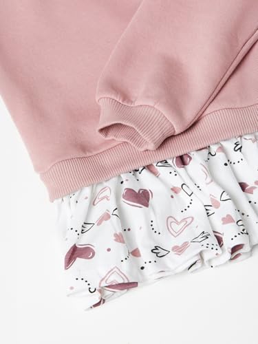Max Girls Printed Leggings Set (Pink_12-18 M)