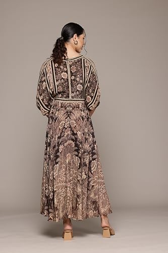 Ritu Kumar Black Arohi Maxi Dress