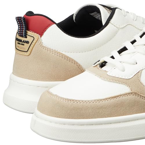 Woodland Men's White PU Sneakers-11 UK (45EURO) (SNK 6596024)