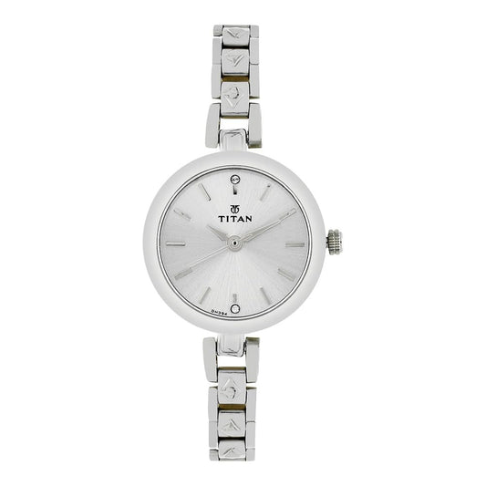 Titan Karishma Analog Silver Dial Women's Watch -NM2598SM01 / NL2598SM01 / NN2598SM01