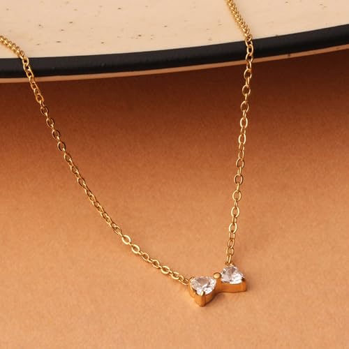 PALMONAS Sparkling Butterfly Charm Necklace for Women - Waterproof & Anti-Tarnish Jewellery, Gift For Girls & Women