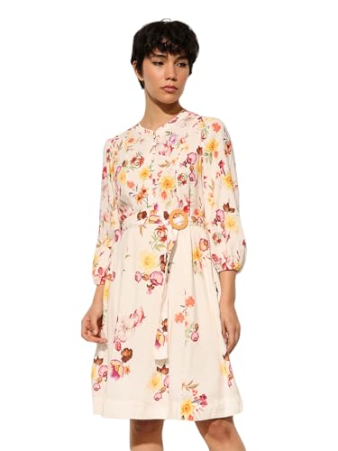 ONLY Women's Fit and Flare White Dress