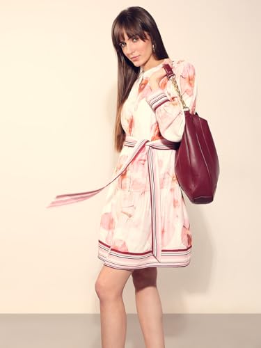 VERO MODA Women's Fit and Flare White Dress