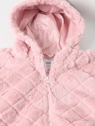 Max Girl's A-Line Coat (W25EJKT04A_Dusty Salmon Pink