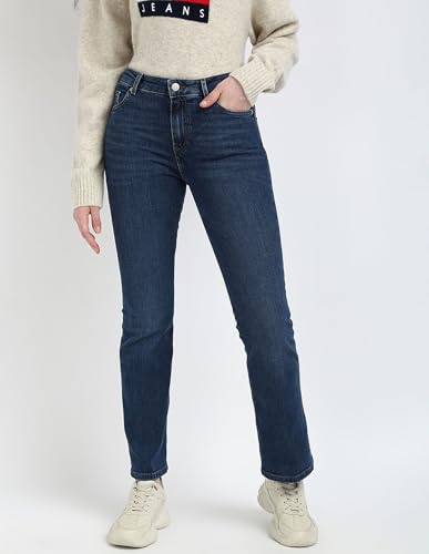 Tommy Hilfiger Womens Blue Color Jeans 28