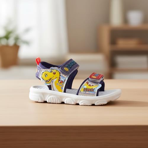 KLAUFF Unisex Boys and Girls Sandal(No Chuchu Sound)